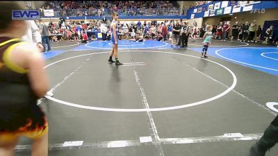 130-140 lbs Rr Rnd 1 - Annabelle Oxford, Heat vs Parker Goss, Vinita Kids Wrestling