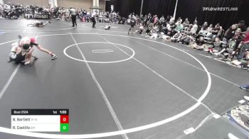 88 lbs Quarterfinal - Braiden Bartlett, 3F Wrestling vs Raymond Castillo, Bay Area Dragon