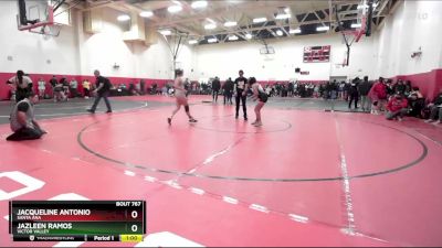 140 lbs Cons. Round 3 - Jazleen Ramos, Victor Valley vs Jacqueline Antonio, Santa Ana