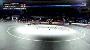 175 lbs Champ. Round 1 - Mehtaab Bhangu, St. Mary`s vs Joseph Kalanui, Rio Linda