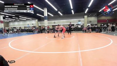 113 lbs Consolation - Maddox Barbee, McChesney Grappling Academy vs Kai Makridakis, Best Trained Wrestling