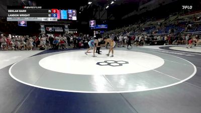 120 lbs Cons. Rd Of 64 - Deklan Barr, PA vs Landon Wright, NJ