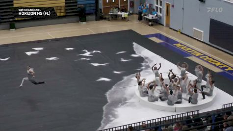 Horizon HS (FL) "Winter Garden FL" at 2026 WGI Guard Stuart Regional+