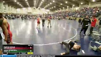 110 lbs Quarters & Wb (16 Team) - Taitum Koyle, Westlake White vs Gage Mcmickell, Uintah