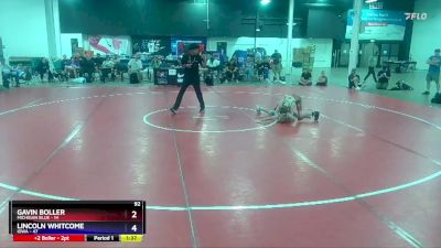 92 lbs Placement Matches (8 Team) - Gavin Boller, Michigan Blue vs Lincoln Whitcome, Iowa