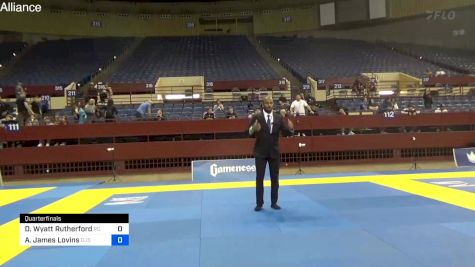 Dalton Wyatt Rutherford vs Andrew James Lovins 2024 Pan IBJJF Jiu-Jitsu No-Gi Championship