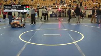 100 lbs 5th Place Match - Achilles Demas C3, CP Wrestling Academy vs Jacob Puma NE3, Donahue Wrestling Academy