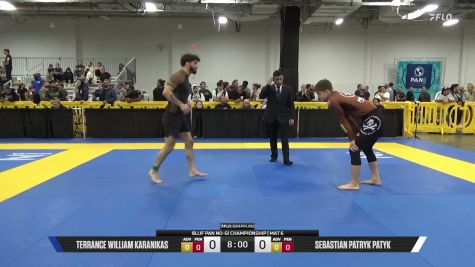 Sebastian Patryk Patyk vs Terrance William Karanikas 2026 Pan IBJJF Jiu-Jitsu No-Gi Championship