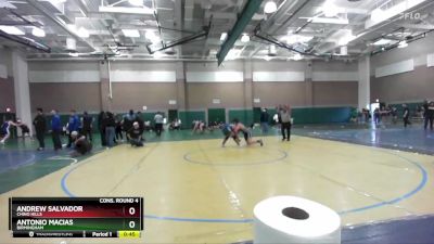 190 lbs Cons. Round 4 - Antonio Macias, Birmingham vs Andrew Salvador, Chino Hills