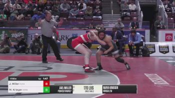 170 lbs Final - Jael Miller, Punxsutawney-G vs Maya Krieger, Bensalem-G