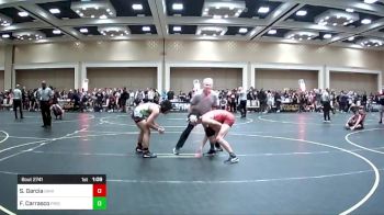 144 lbs Round Of 32 - Sebastian Garcia, Daniel Cormier WC vs Frankie Carrasco, Pride WC