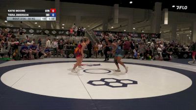 68 kg Cons. Sub-rd Of 16 - Katie Moore, CT Prep vs Tiera Jimerson, Eagle Wrestling Club
