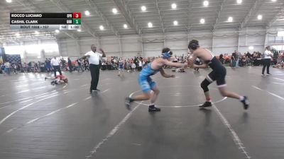 157 lbs Semifinal - Cashil Clark, Olentangy Berlin vs Rocco Luciano, Spire