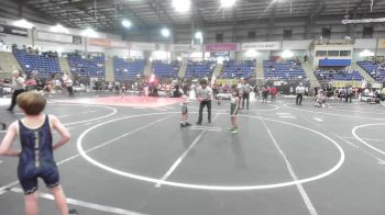 62 lbs Quarterfinal - Andre Zuniga, Chatfield Youth vs Mercedes Banegas, Poway Elite