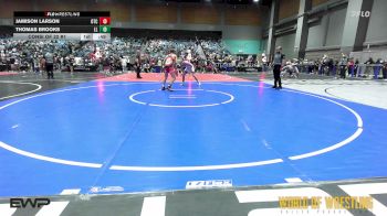 145 lbs Consi Of 32 #1 - Jamison Larson, Origin Training Center vs Thomas Brooks, Lovelock Mustangs