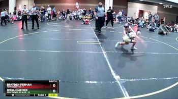 55 lbs Round 2 (8 Team) - Ronan Niemer, Contenders WA Blue vs Brayden Ferman, Team Palmetto