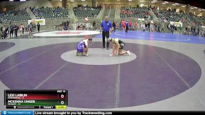 127 lbs Round 1 (4 Team) - Lexi Laiblin, Harrisburg vs McKenna Unger, McNary