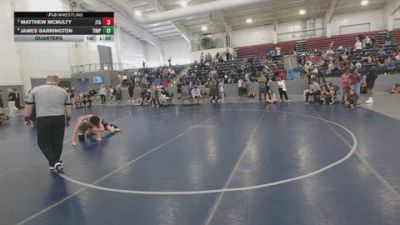 115-122 lbs Quarters - Matthew McNulty, Jimenez Trained Academy vs James Barrington, Timpanogos