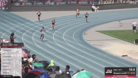 2026 AAU Junior Olympic Games - Youth Girls' 4x400m Relay, Semi-Finals 1 - Age 17-18
