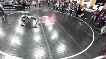 113 lbs Cons. Round 2 - Slade Clayton, Hanford vs Rogan Flaherty, Belgrade
