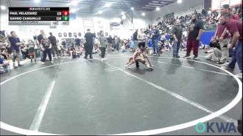 46 lbs 3rd Place - Paul Velazquez, Lexington Wrestling Club vs Gavino Camarillo, Clinton Youth Wrestling