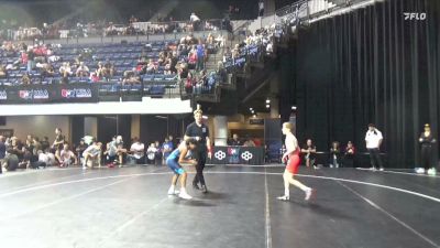 75 lbs Semis - Luke Taussig, Greater Heights Wrestling vs Orlando Cruz, Silvaback Training Center (SBTC)
