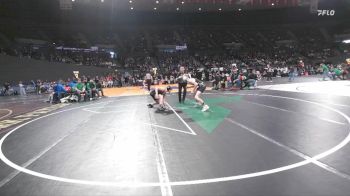 4A Boys 120 lbs Quarterfinal - Riley Vaughan, Sweet Home Boys vs Brayden Frazey, Estacada Boys