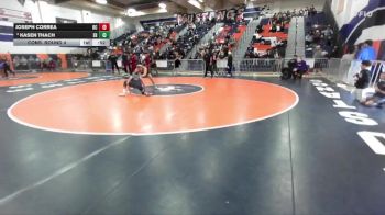 132 lbs Cons. Round 4 - Kasen Thach, Eleanor Roosevelt vs Joseph Correa, Rancho Cucamonga