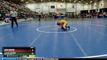 138 lbs Semis & 1st Wrestleback (8 Team) - Chase Moore, Millard North vs Jace Kennel, North Platte