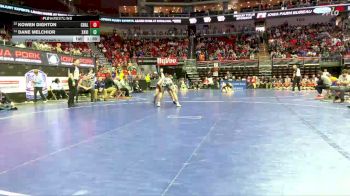 3A-175 lbs Cons. Round 2 - Kowen Dighton, Council Bluffs Abraham Lincoln vs Dane Melchior, Xavier, Cedar Rapids