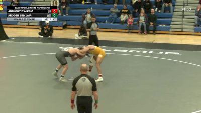 184 lbs Finals (2 Team) - Anthony D`alesio, LIU vs Aeoden Sinclair, Missouri
