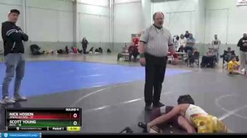 72 lbs Round 4 (8 Team) - Nick Hoskin, American MMA vs Scott Young, M2TC