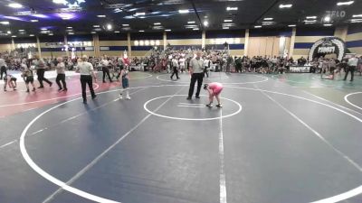 62 lbs Round Of 16 - Remingtin Turner, Stallions WC vs Giselle Campbell, Red Wave