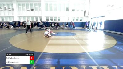 157 lbs Round Of 16 - Ryan Michaels, Edinboro vs Jake Hughes, Unrostered