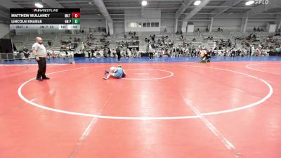 80 lbs Rr Rnd 1 - Matthew Mullaney, Mat Warriors Stars vs Lincoln Knable, 4M Power