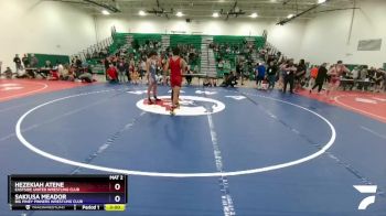 150 lbs Cons. Round 3 - Hezekiah Atene, Eastside United Wrestling Club vs Sakiusa Meador, Big Piney Pinners Wrestling Club