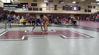 204.8-223.6 Champ. Round 2 - Henry Christensen, Moen Wrestling Academy vs Wesley Devaney, Delaware County Wrestling Club