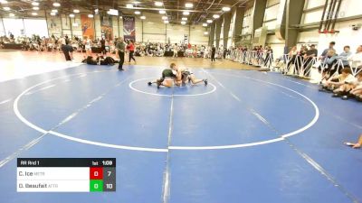 138 lbs Rr Rnd 1 - Cam Ice, MetroWest United Black vs Don Beaufait, Attrition Wrestling Gold