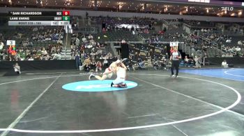 165 lbs 3rd Place Match - Lane Ewing, UMary vs Sam Richardson, McKendree