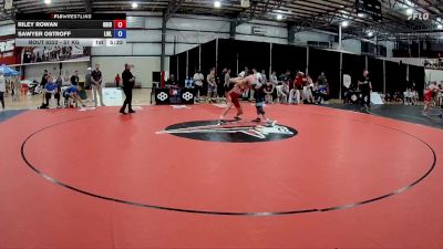 57 kg Cons. Round 4 - Riley Rowan, Ohio vs Sawyer Ostroff, Long Island RTC - LIRTC