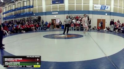 138 lbs Placement (16 Team) - Nathan Bryan, Terre Haute South vs Gunner Butt, New Palestine