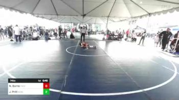 74 lbs 3rd Place - Noah Burns, Tucson Pride WC vs James Pritt, NexGen RTC