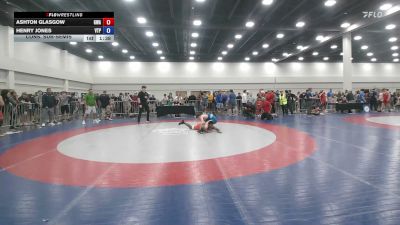 132 lbs Cons. Sub-semis - Ashton Glasgow, Glasgow Wrestling Academy vs Henry Jones, Virginia Team Predator