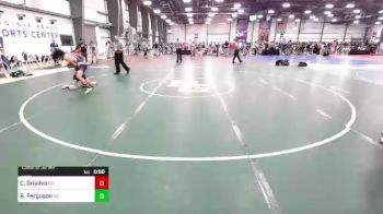 112 lbs Consi Of 32 #2 - Cruz Grijalva, GA vs Brennan Ferguson, NC