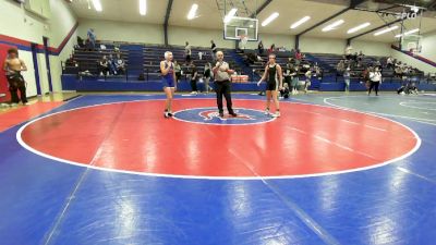 135 lbs Rr Rnd 4 - Tiffany Breshears, Broken Arrow Girls vs Ruby Hughes, Bixby HS Girls