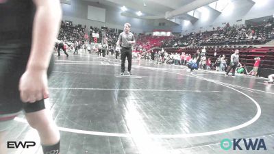 75 lbs Quarterfinal - Jude Rivers, Barnsdall Youth Wrestling vs William Bohner, Buck Pride Wrestling