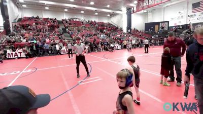 46 lbs Round Of 32 - Kaiser Ailey, Blackwell Wrestling Club vs Treble Castor, ReZults Wrestling