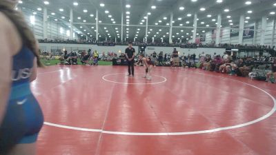 110 lbs Isabel Kaplan, Indiana Gold vs Ava Fodera, California Gold