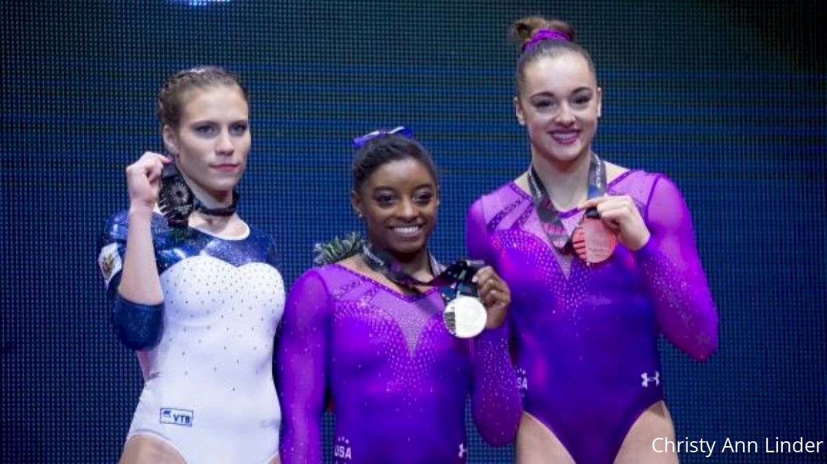 Day 14: Both Golds Go To Biles, U.S. Men Land On Podium