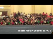 Arkansas Gym backs at the 2012 Cancun Classic
